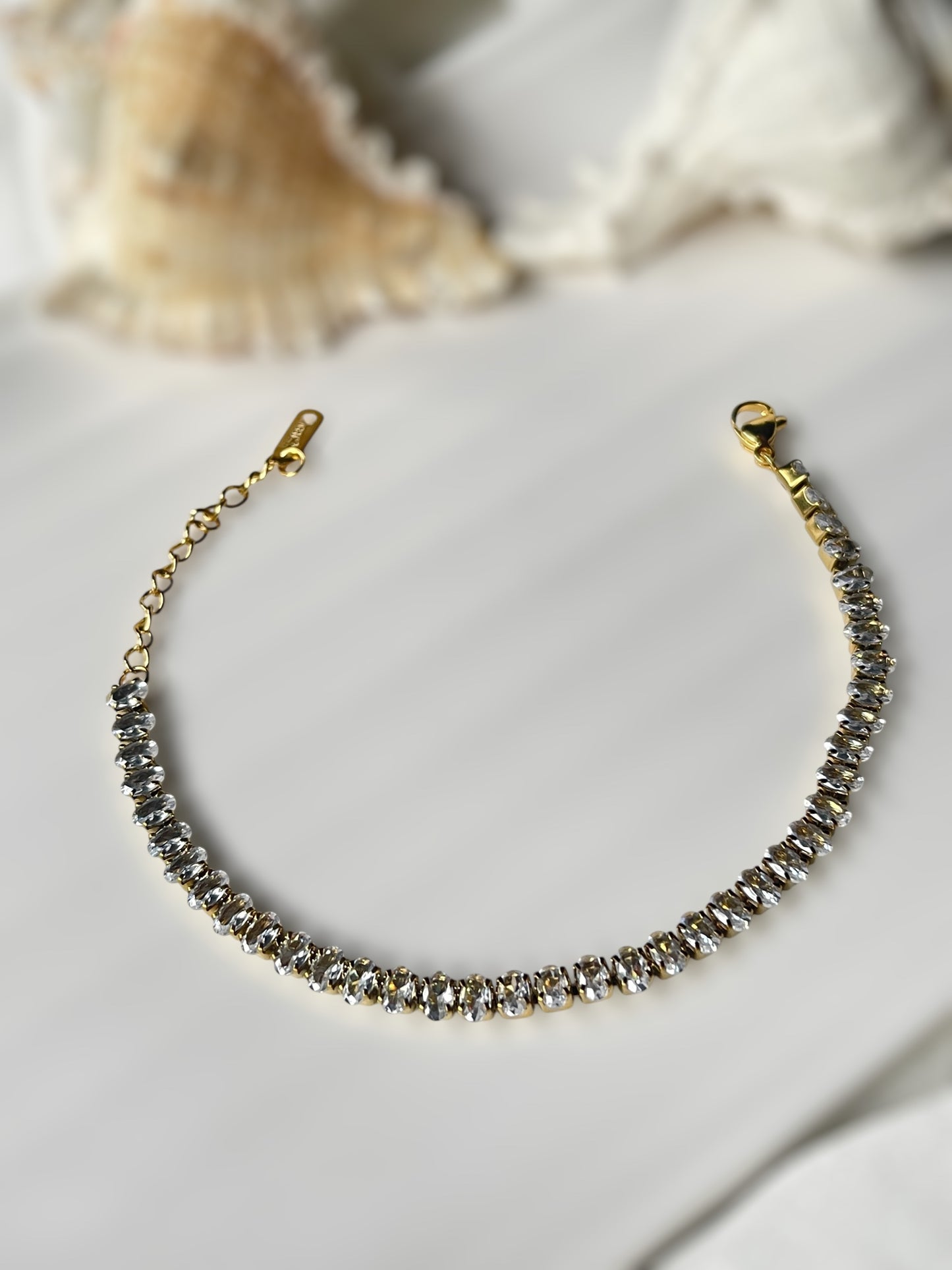 Crystal Cascade Bracelet