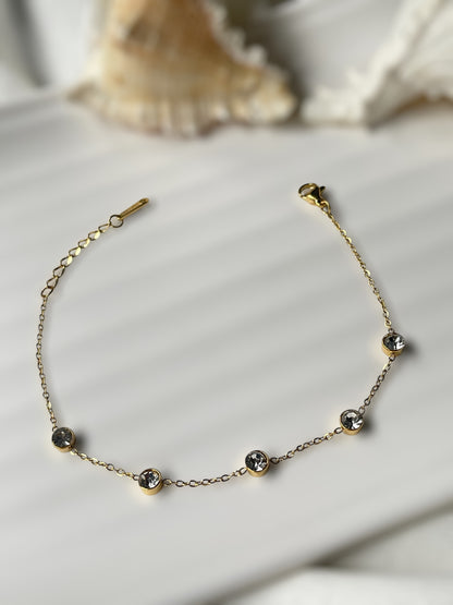 Crystal Current Bracelet
