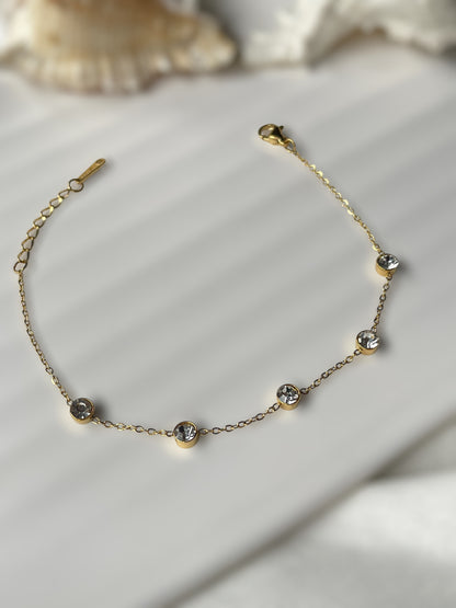 Crystal Current Bracelet