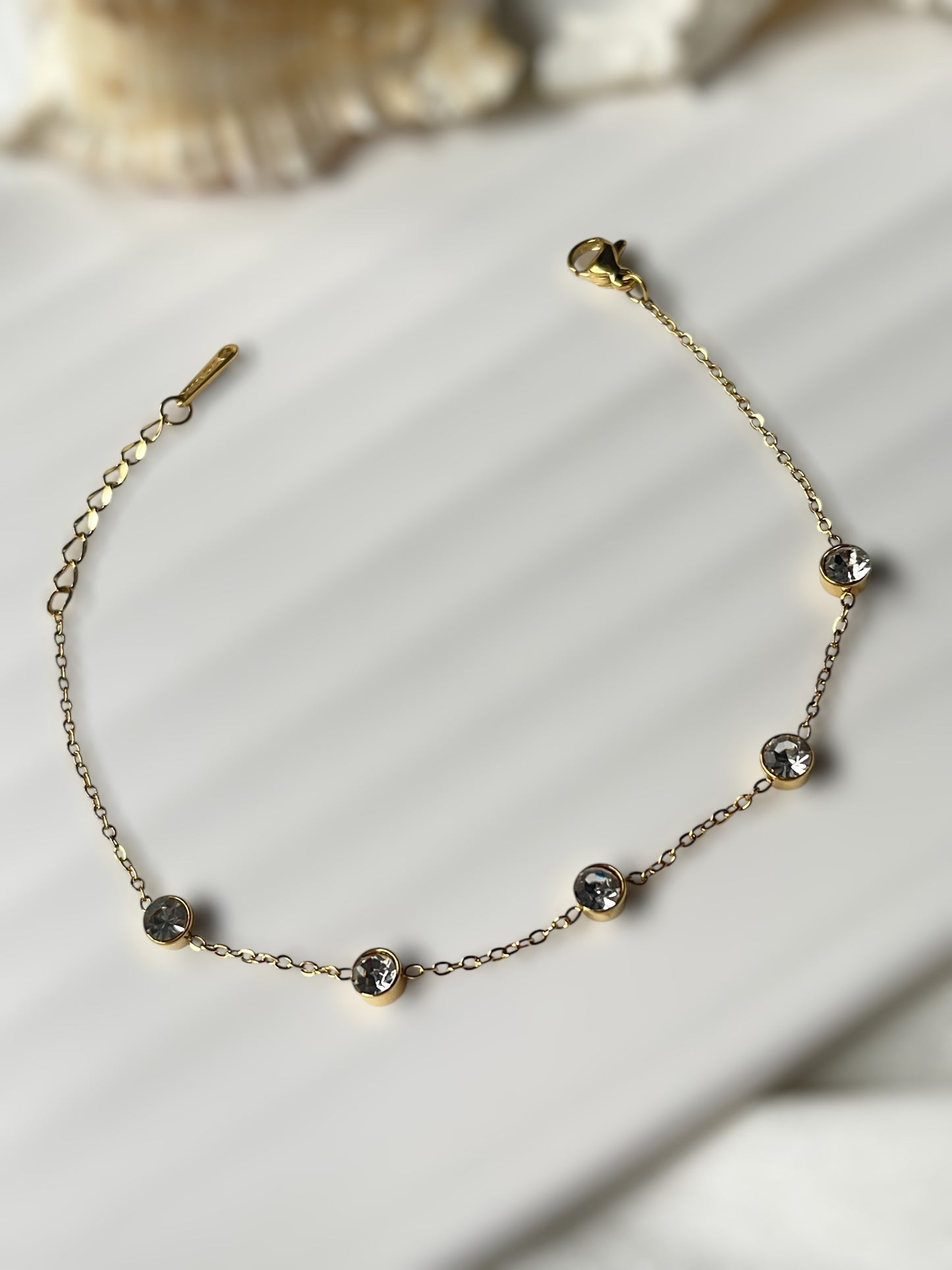 Crystal Current Bracelet