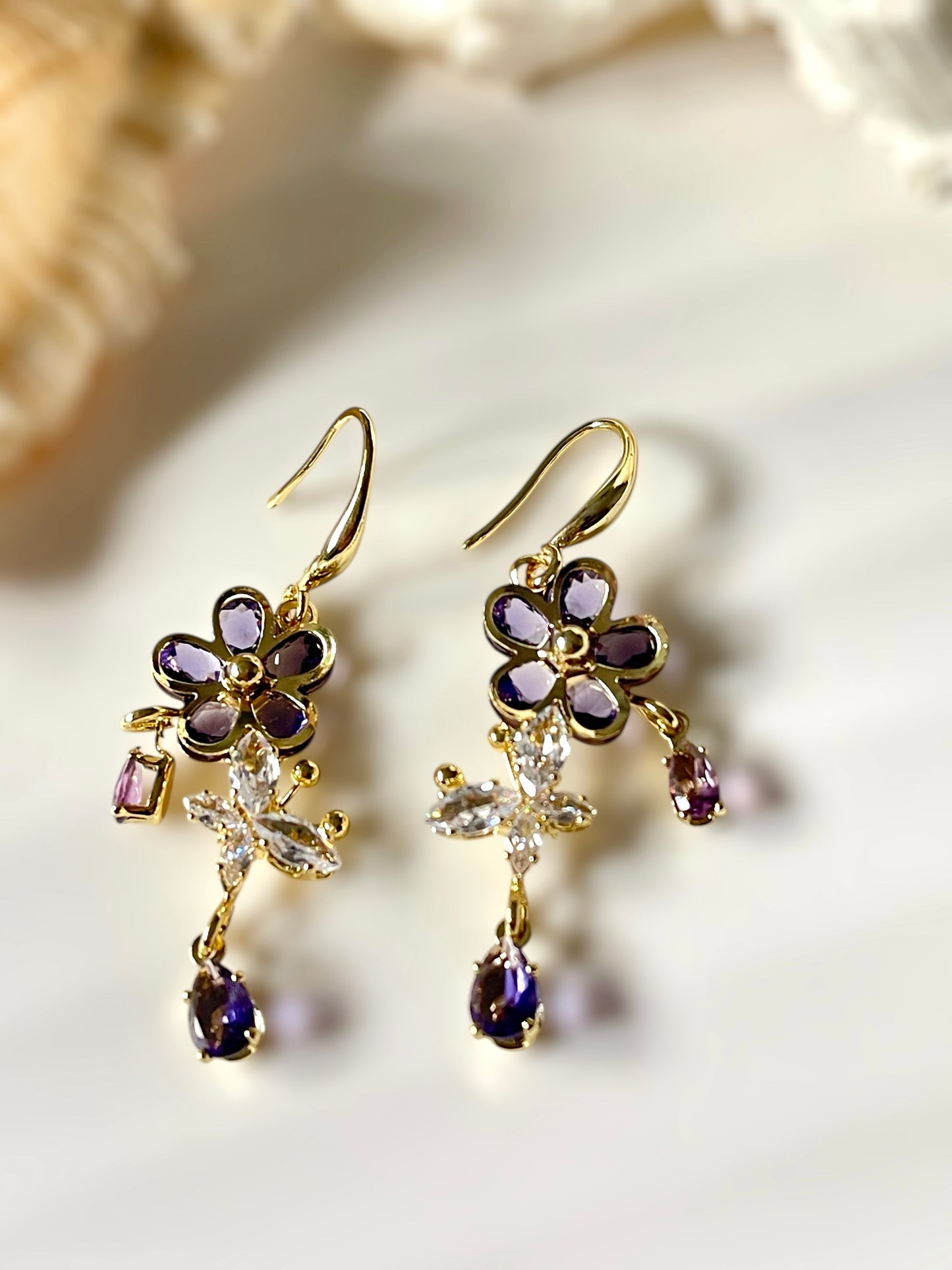 Sunlit Swirls Earrings