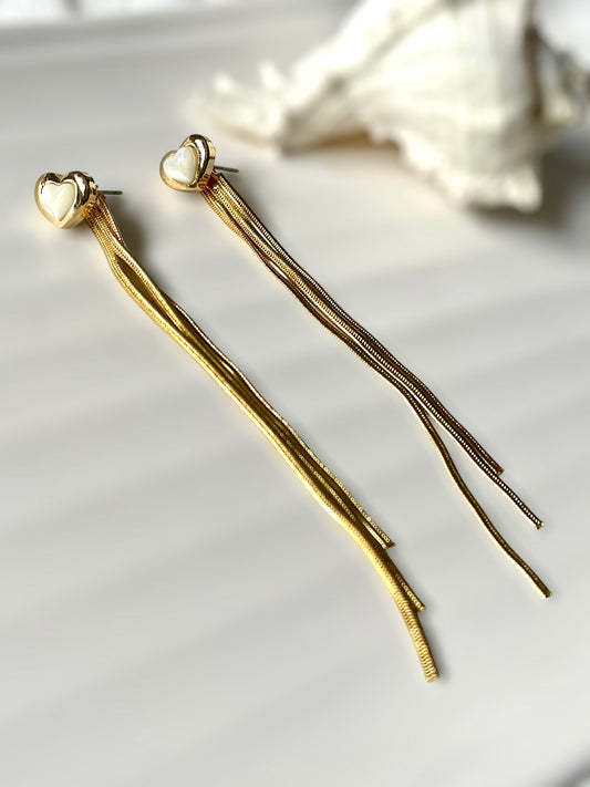 Detachable Heart Earrings
