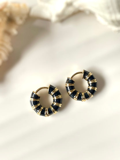 Glided Petals Earrings