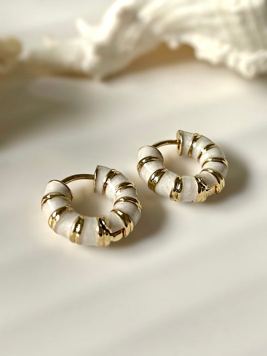 Glided Petals Earrings