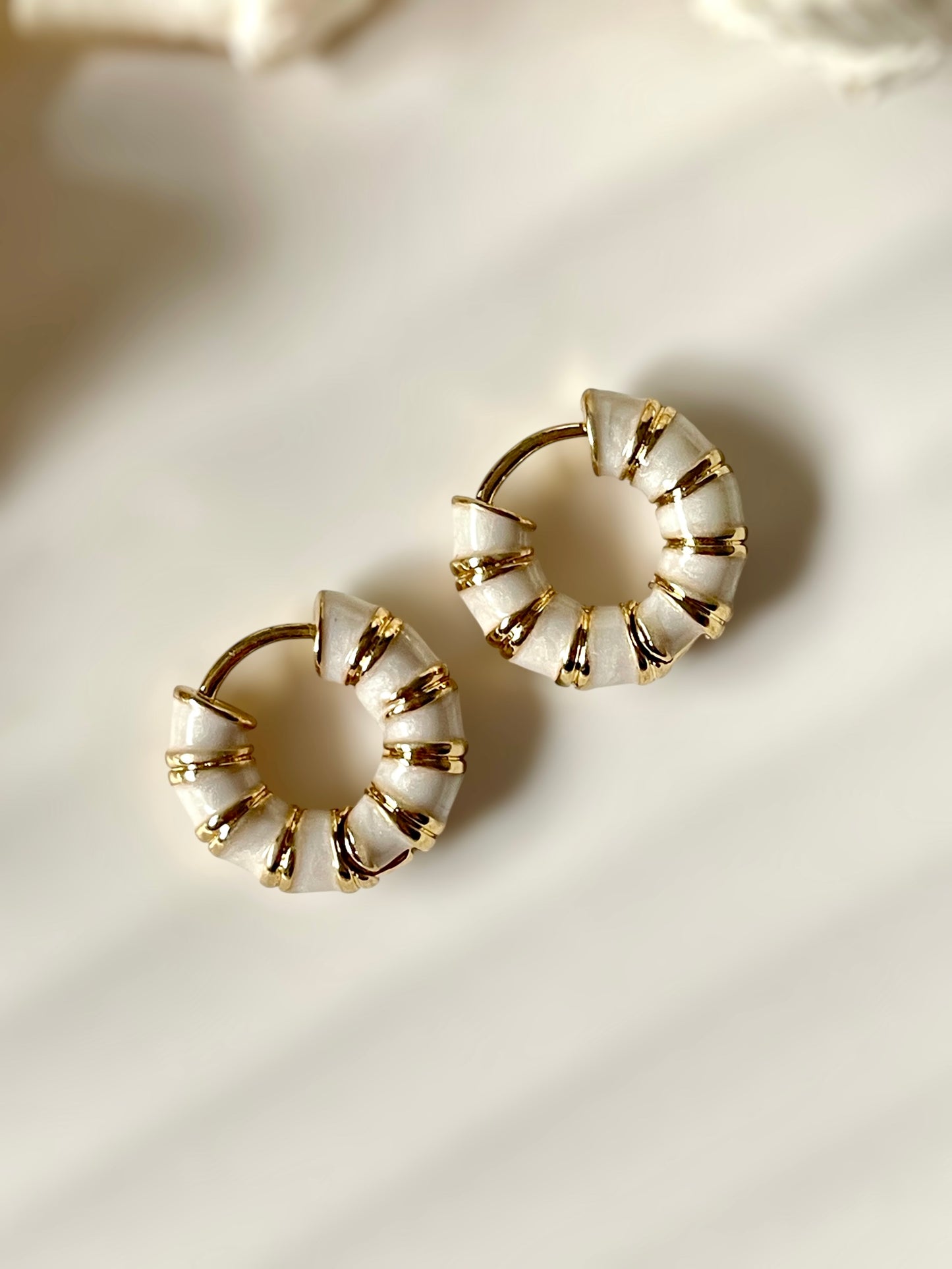 Glided Petals Earrings