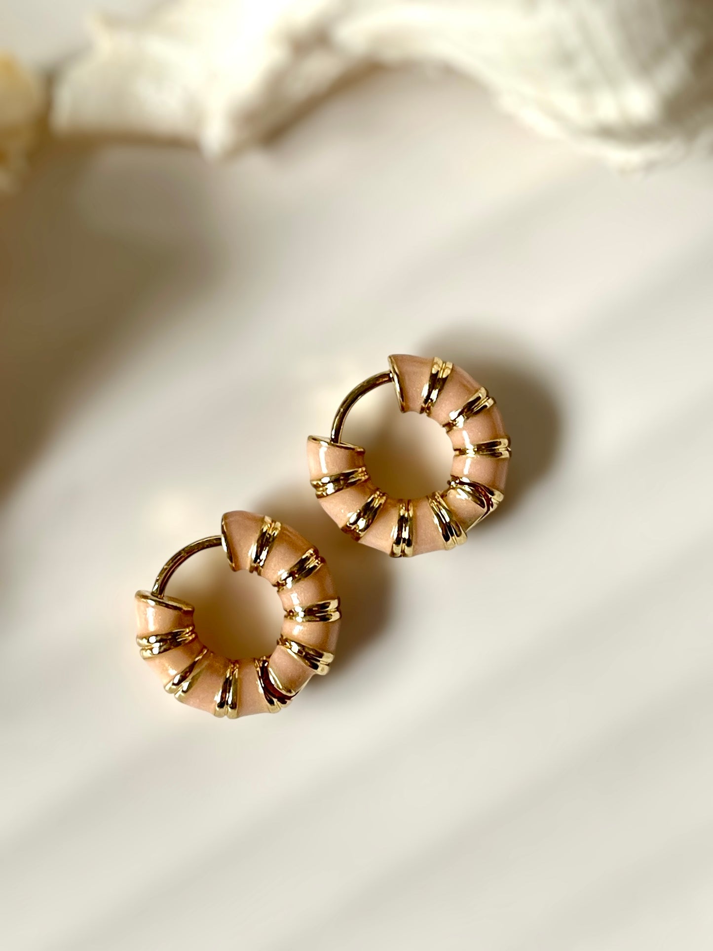 Glided Petals Earrings
