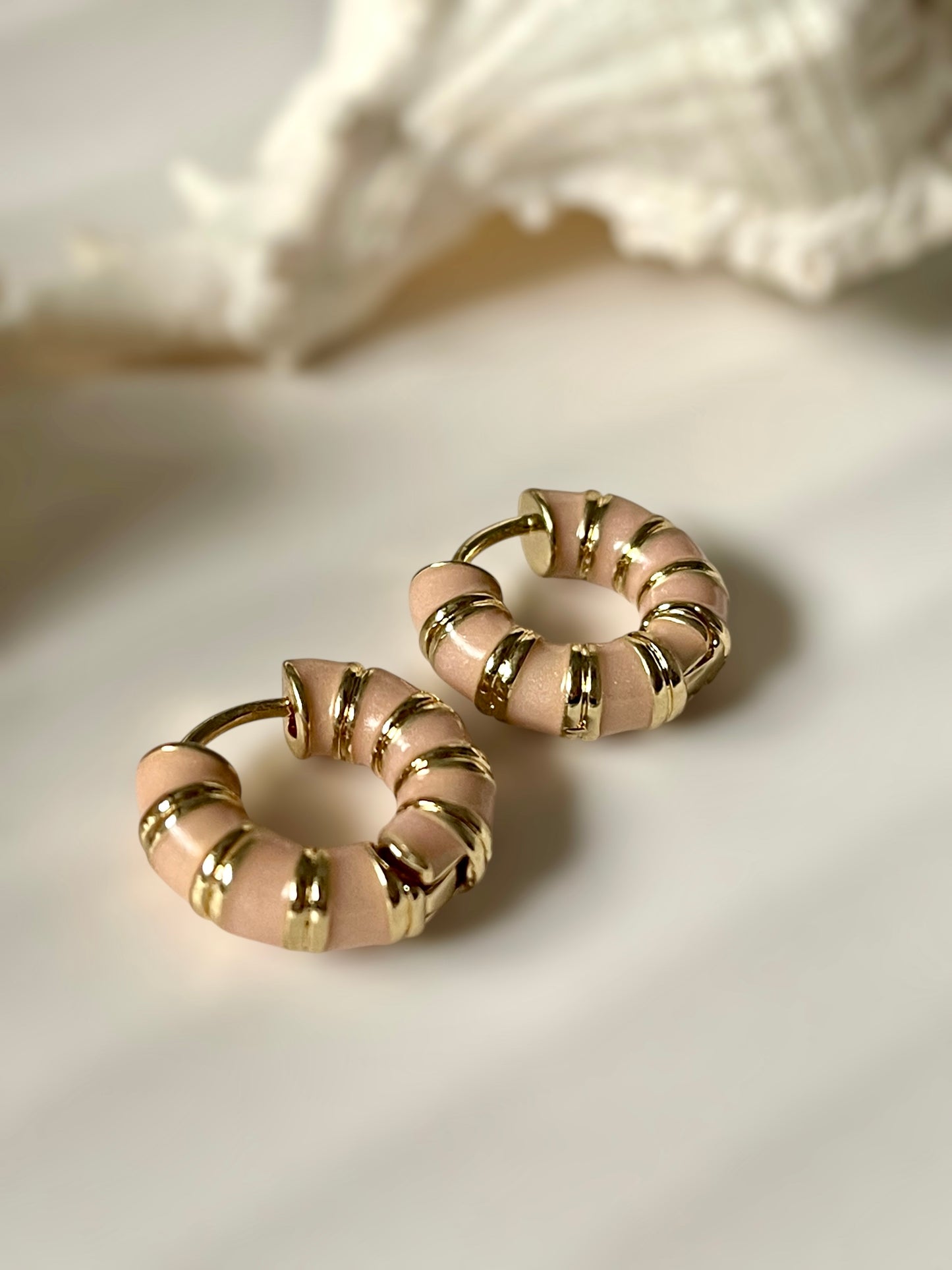 Glided Petals Earrings