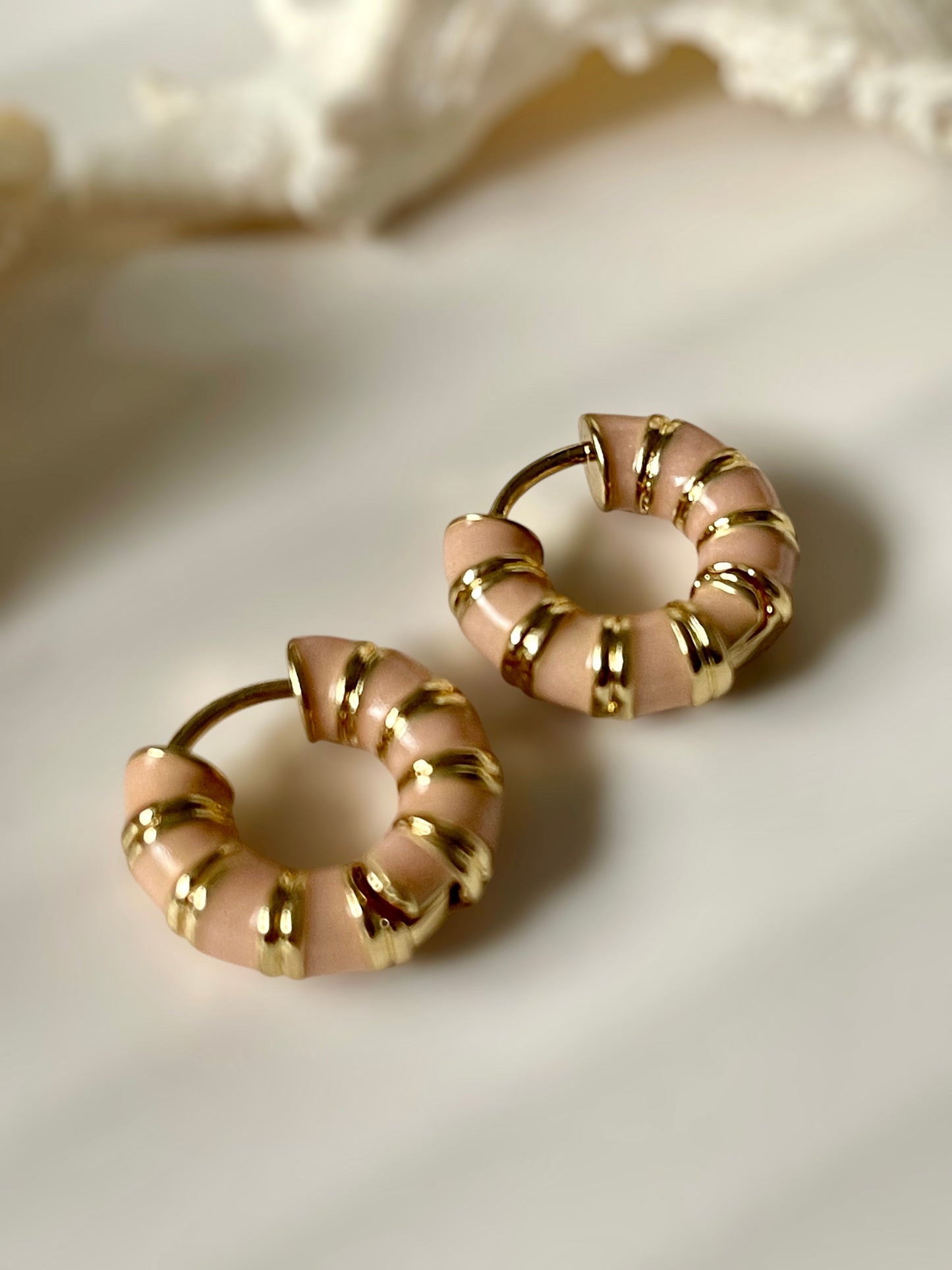 Glided Petals Earrings