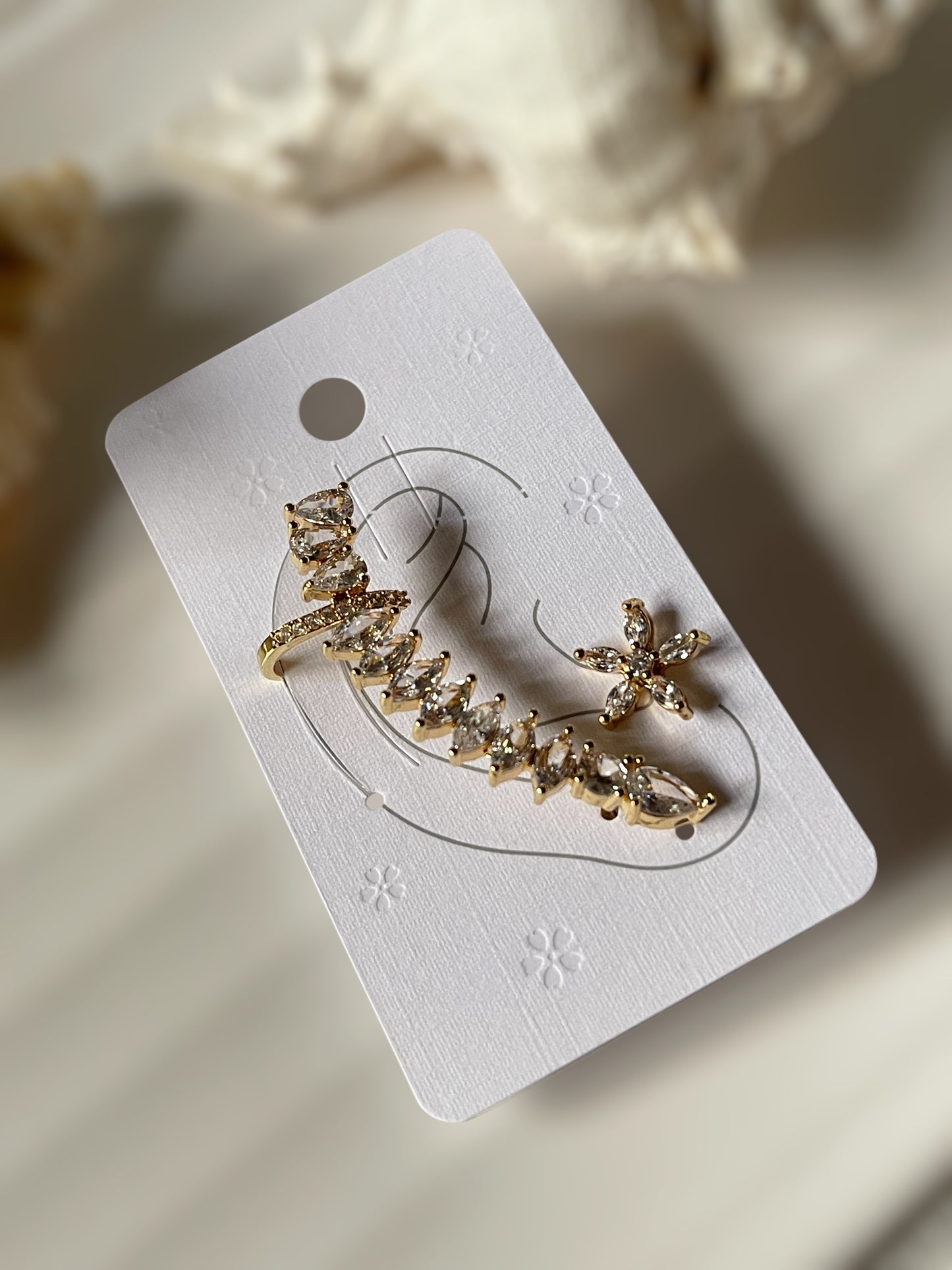 Sunlit Swathe Earcuffs