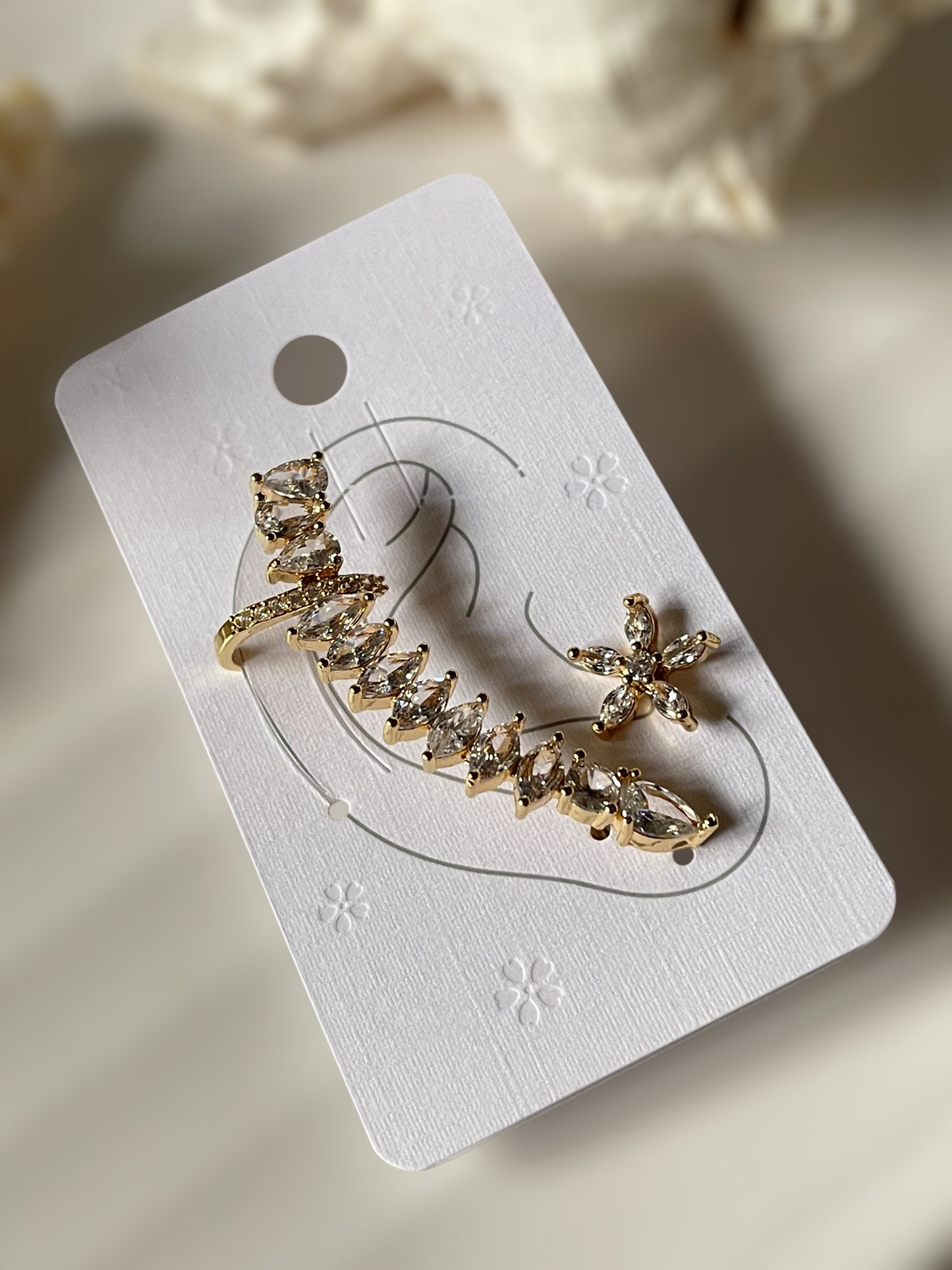 Sunlit Swathe Earcuffs