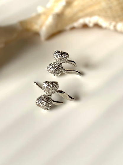 Dangling Ribbon Earrings