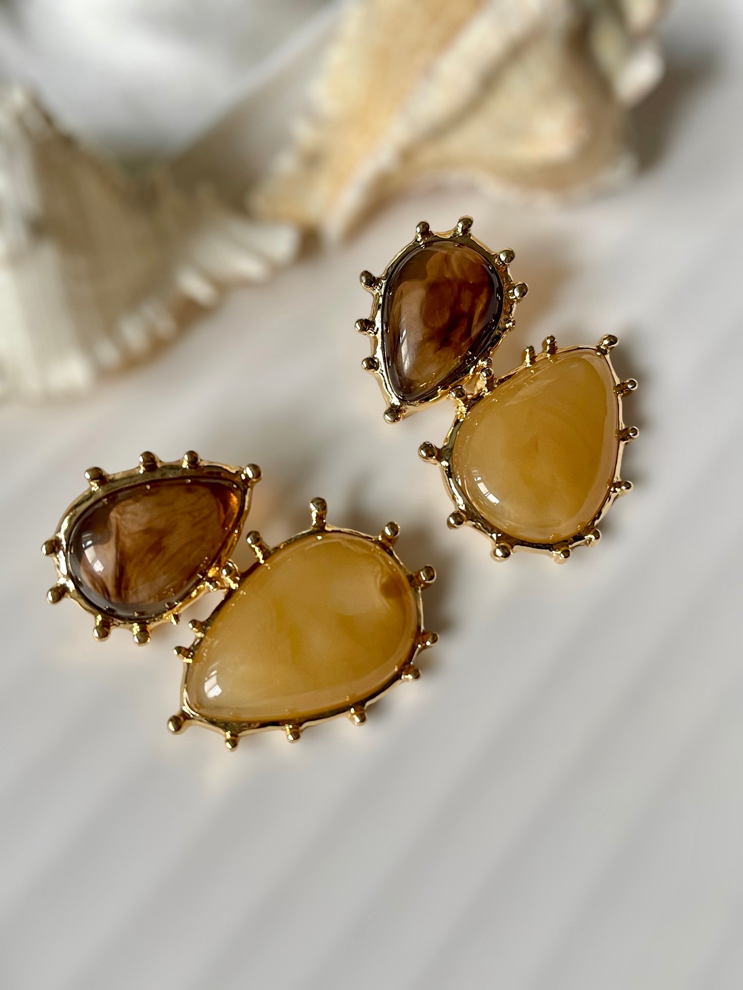 Fluorite Flashes Earrings