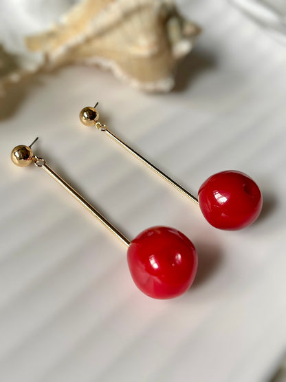 Cherry Dangling Earrings
