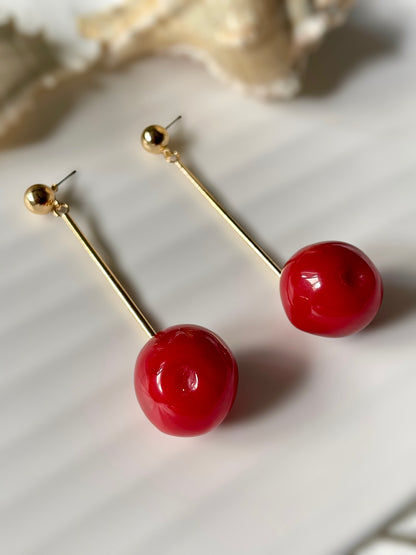 Cherry Dangling Earrings