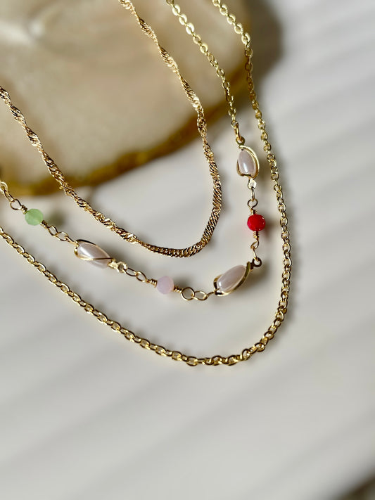 Pearl Layered Necklace
