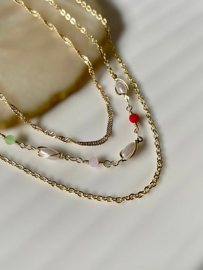 Pearl Layered Necklace