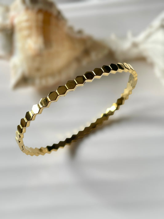Jade Ripple Bracelet