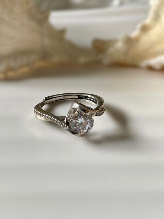 Ivory Twist Ring