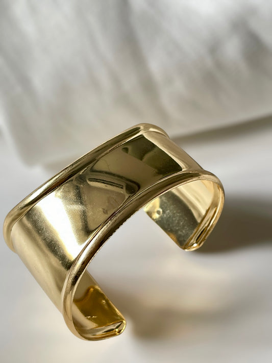 Sleek Arc Cuff Bracelet