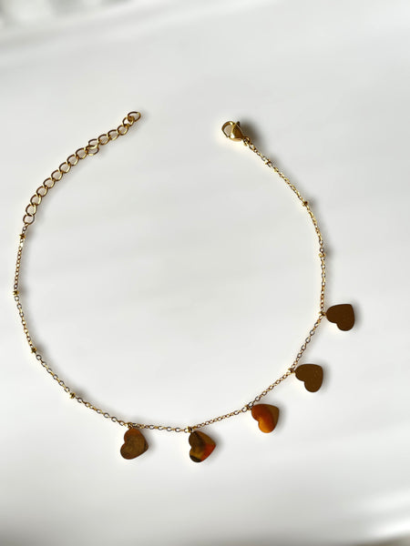 Heart Charm Bracelet