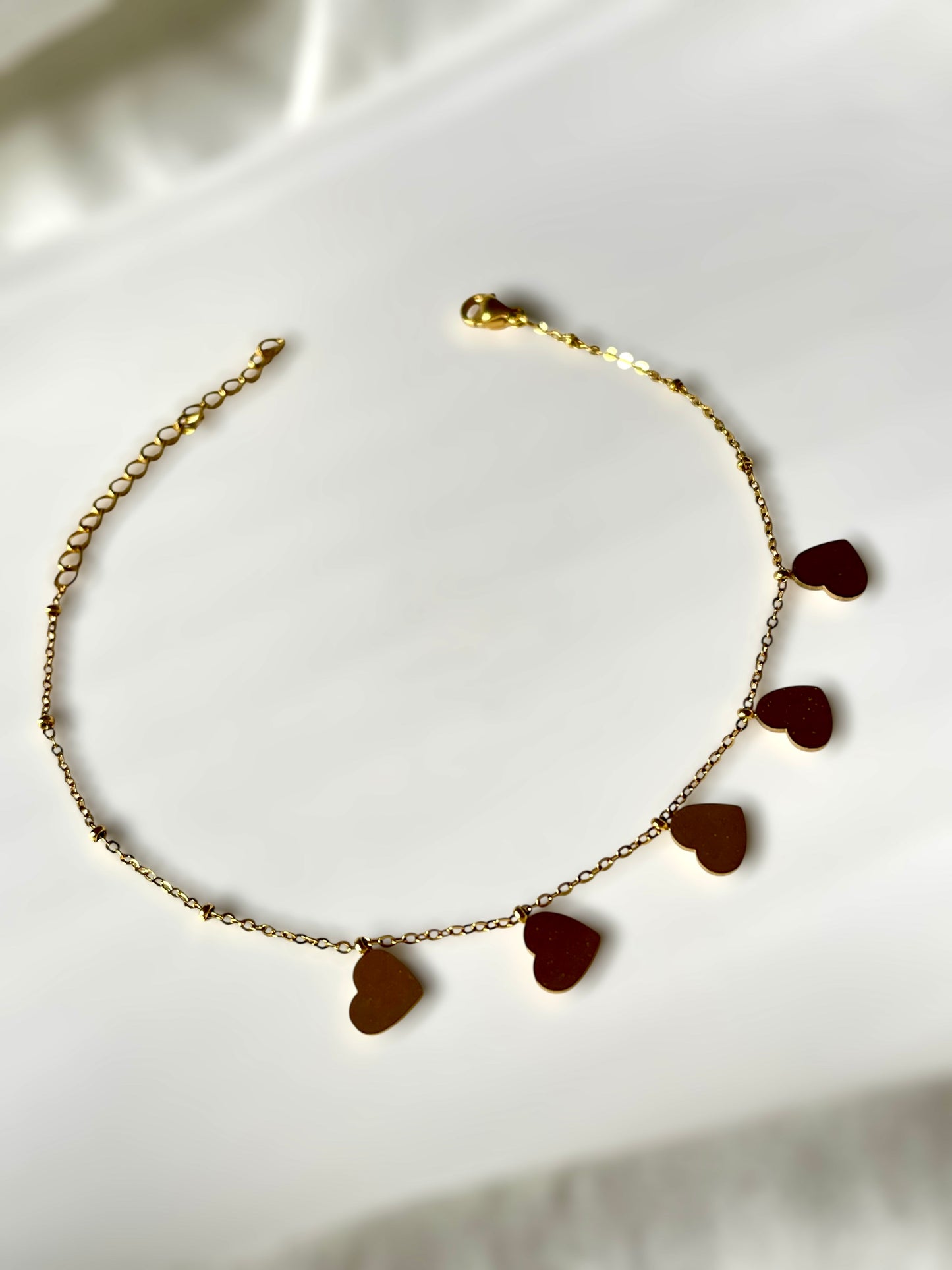 Heart Charm Bracelet