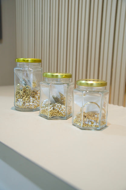 Esteva Mystery Jar festive jewellery detail